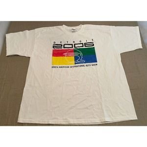 Detroit 2006 North American International Auto Show T-Shirt Size 2XL